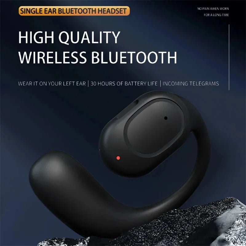 Wireless Headphones Bluetooth Headset with Microphone Bone Conduction Handsfree Noise Canceling Earphones for Driving Audifonos
