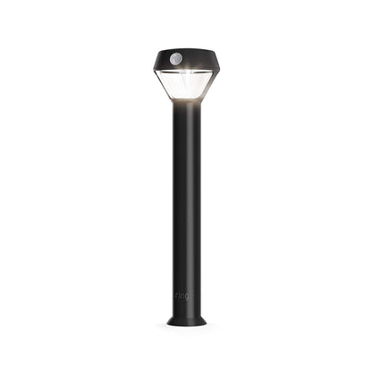 Solar Pathlight - Outdoor Motion-Sensor Security Light, Black (Bridge Required)